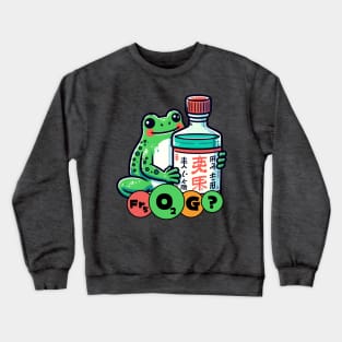 Chemistry frog Crewneck Sweatshirt